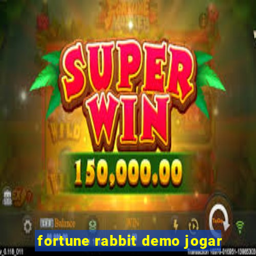 fortune rabbit demo jogar