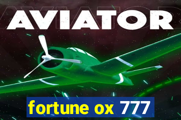 fortune ox 777