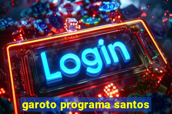 garoto programa santos