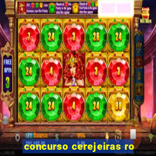 concurso cerejeiras ro