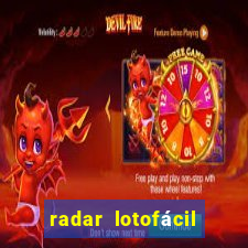 radar lotofácil com br